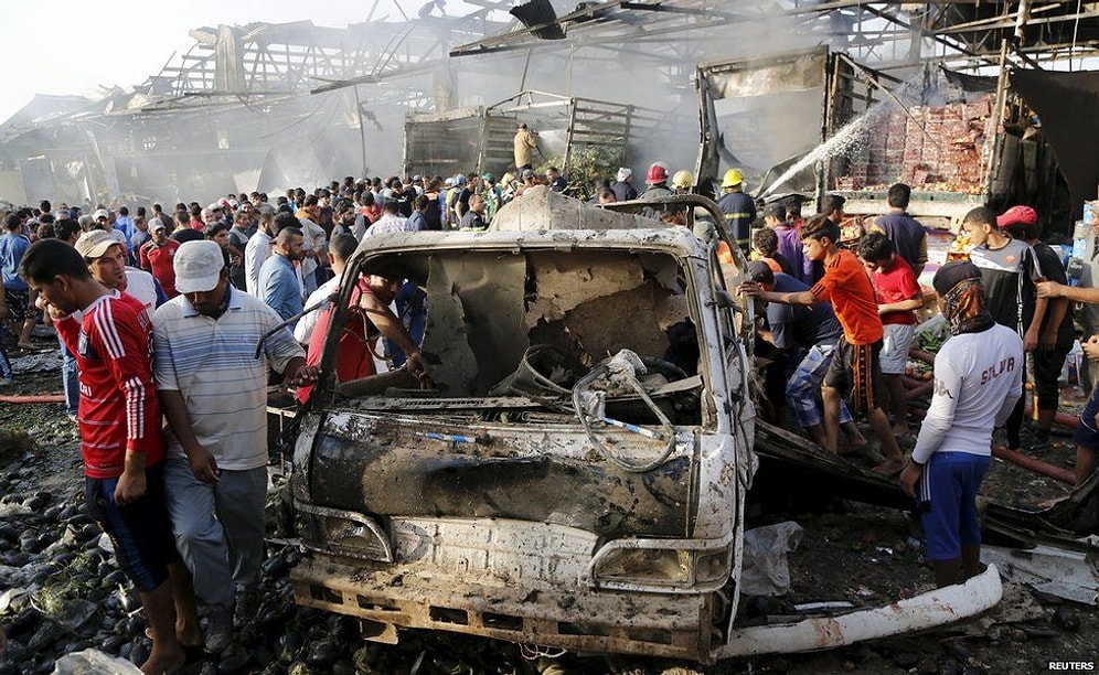 Bağdat'ta Bombalı Saldırı: 76 Ölü