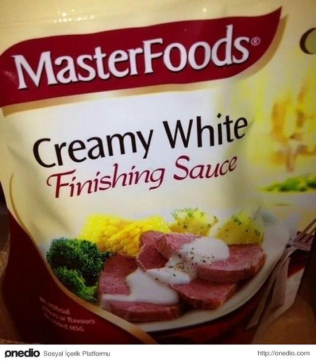 24. Creamy White “Finishing Sauce”