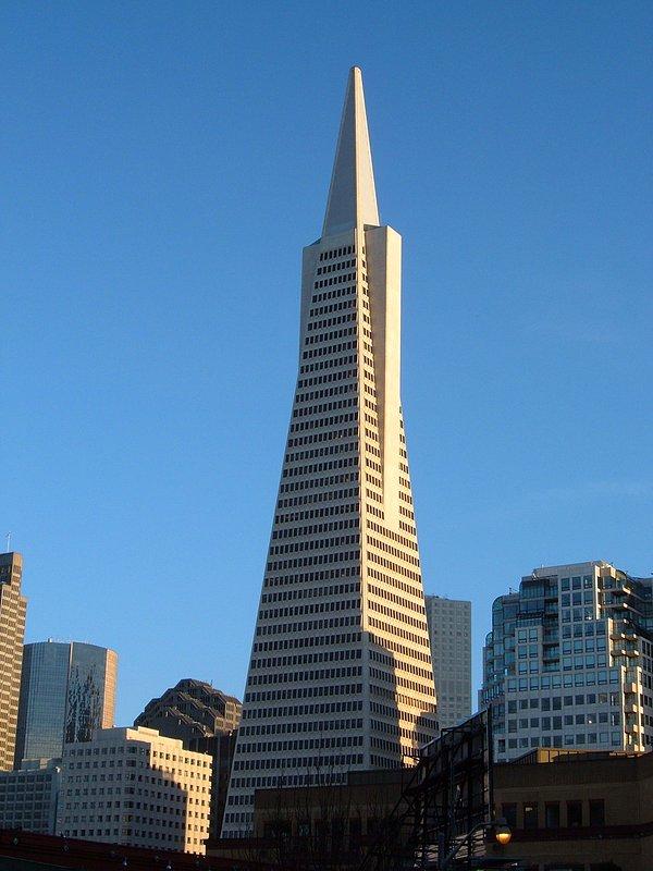 7-) Transamerica Pyramid, San Francisco, ABD