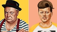 Günümüz Hipsterleri Gibi Resmedilen 22 Dünya Liderinin İllüstrasyonu