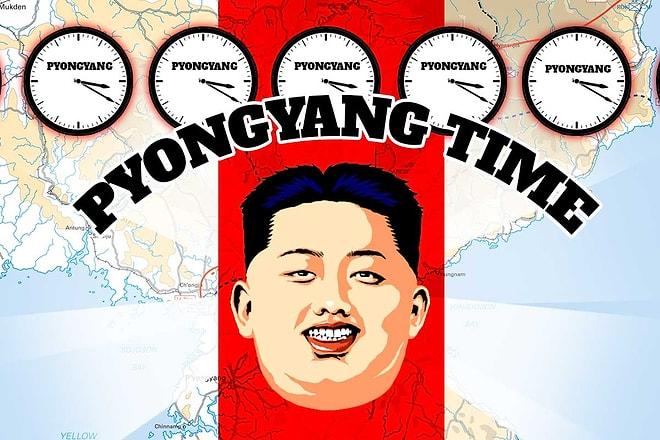 Kuzey Kore Kendi Zaman Dilimine Geçti