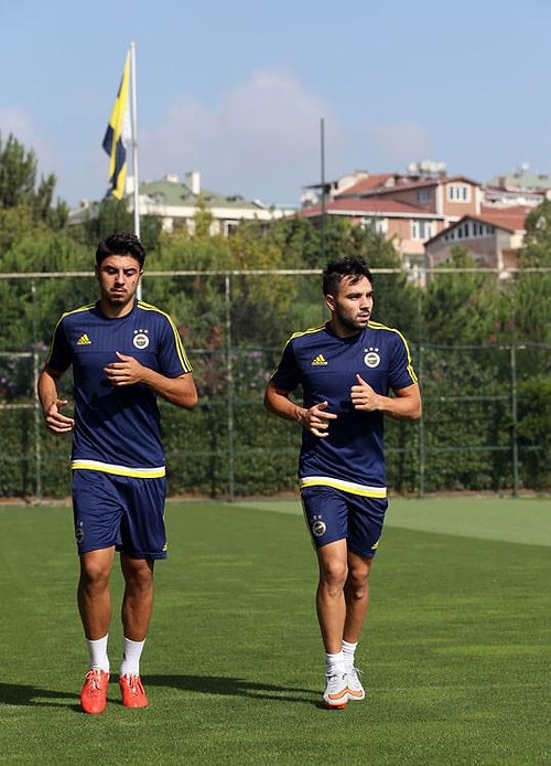 Volkan Şen, Fenerbahçe'deki ilk Antrenmanına Çıktı