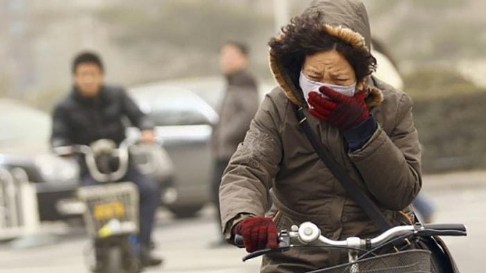 Çin'de Hava Kirliliği Her Gün 4 Bin Kişiyi Canından Ediyor