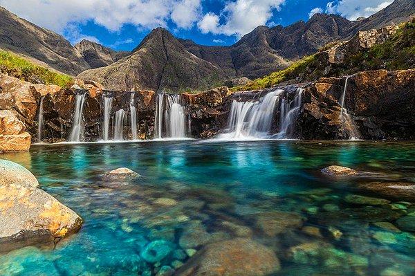 18. Peri Havuzları, Skye Adası, İskoçya