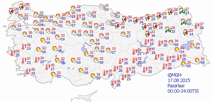 Bugün Hava Nasıl Olacak?