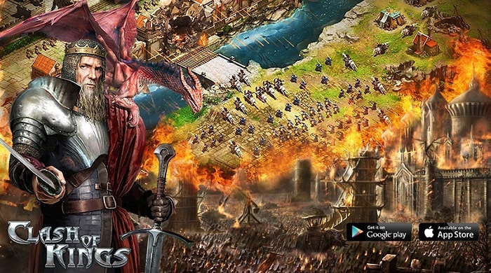 Clash of Kings 65 Milyon İndirilmeyi Gördü