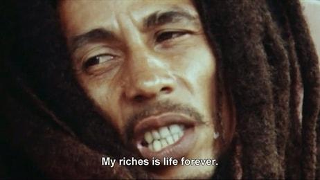 Bob Marley'den "Zengin misiniz?" Sorusuna İbretlik Cevap