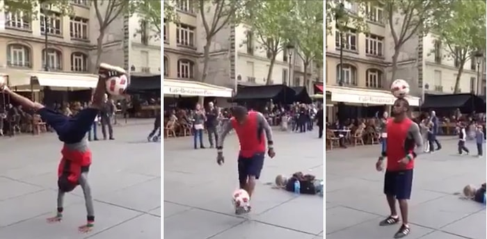 Futbol Topuyla Dans Eden Muhteşem Yetenek