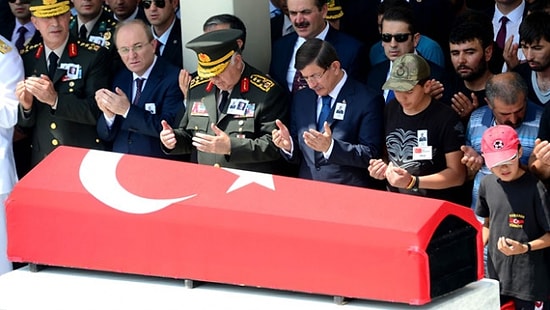 Kars'ta Şehit Olan Astsubay'a Veda