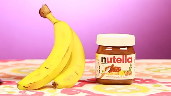 Muz ve Nutella'dan Yapılabilecek Eşsiz Lezzete Sahip Dondurma