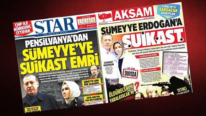 ‘Sümeyye Erdoğan'a Suikast Planı’ İçin Sahte Diyen 2 Savcı İçin Dosya Açıldı