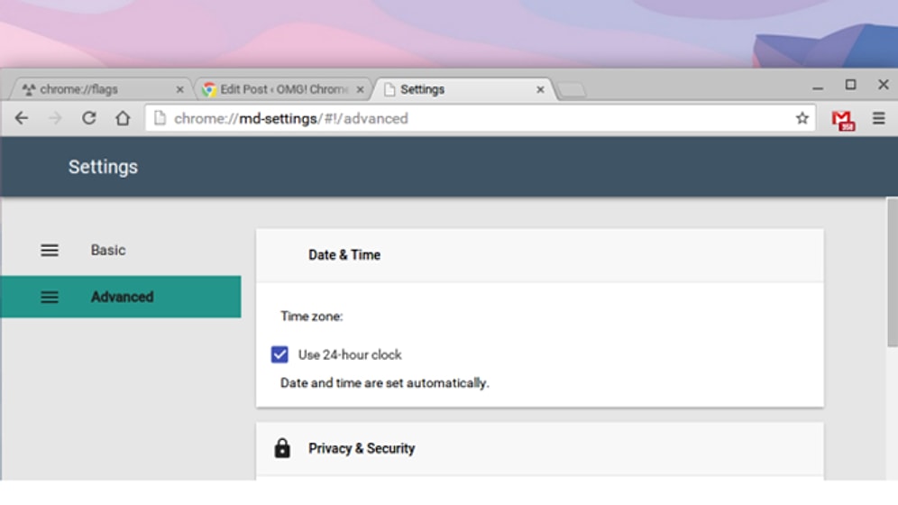 Google Chrome Materyal Tasarıma Kavuşuyor
