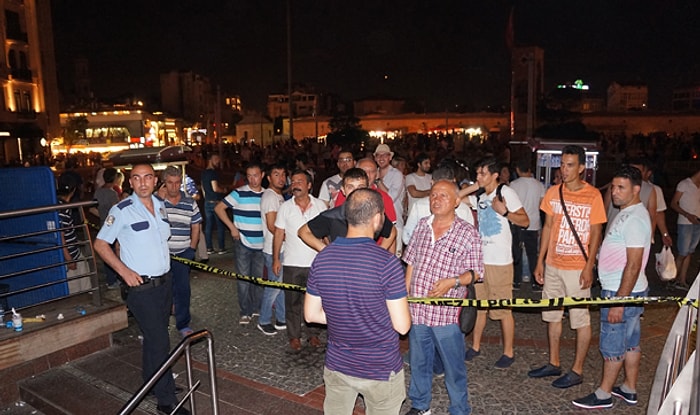 Taksim Metrosunda Şüpheli Çanta Paniği