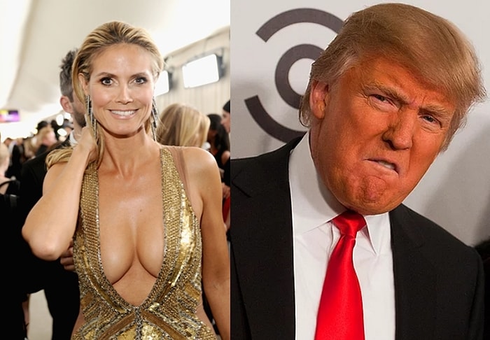 Heidi Klum'dan Kendisine "Artık 10 Üzerinden 10 Değil" Diyen Donald Trump'a Videolu Ayar