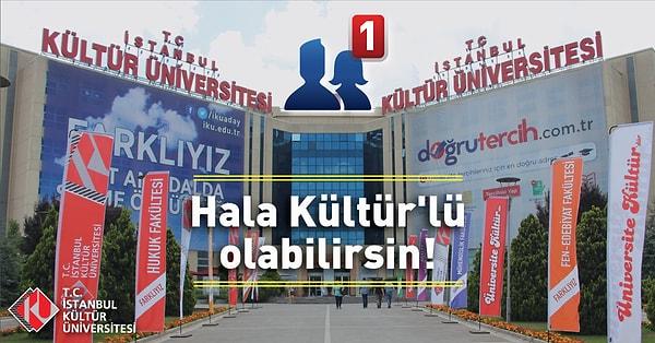 Bunlara gerek yok! Ek Yerleştirme ile sen de İstanbul Kültür Üniversitesi ailesine katıl, hayallerin için 1 yıl daha bekleme!