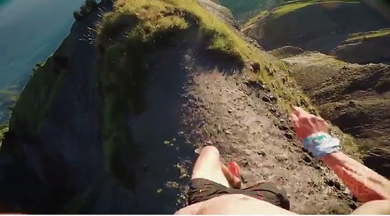 Dağın Sırtında Delice Koşan Çılgın Adam