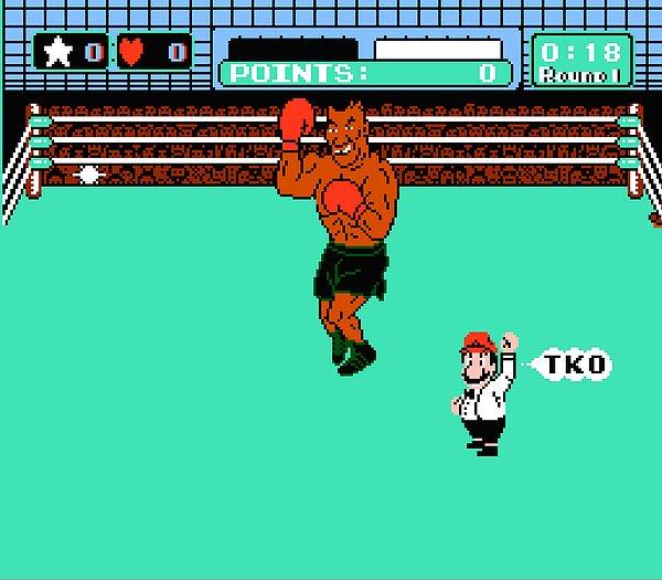 9. Mike Tyson adına özel yapılan Mike Tyson's Punch Out oyununu ilk kez yapımından 26 yıl sonra oynamıştır.