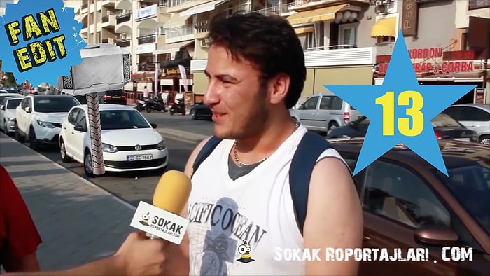 Sokak Röportajları: Hangi Çizgi Film Karakterisiniz? | Fan Edit