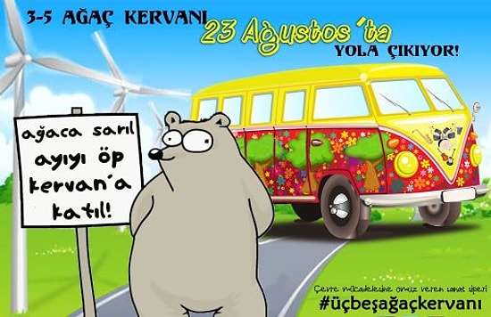 Üç Beş Ağaç Kervanı Yola Çıkıyor