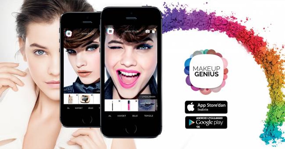 Makeup Genius ile 10 Saniyede 10 Farklı Makyaj!