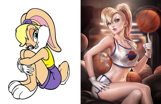 Çizimlerle İnsana Dönüştürülse Karizmalarına Karizma Katacak Olan 24 Çizgi Film Karakteri