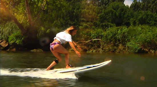 Nehirde Sörf Yapmaya Ne Dersiniz?