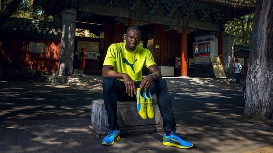 Usain Bolt Pekin'de Kendine Güveniyor