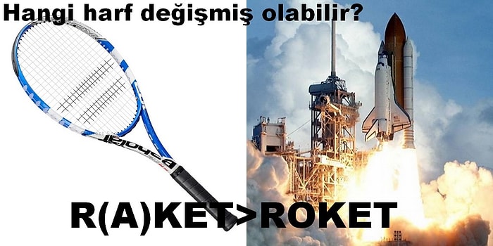 Hangi Harf Eklenmiş veya Değiştirilmiş Tahmin Edebilecek misin?