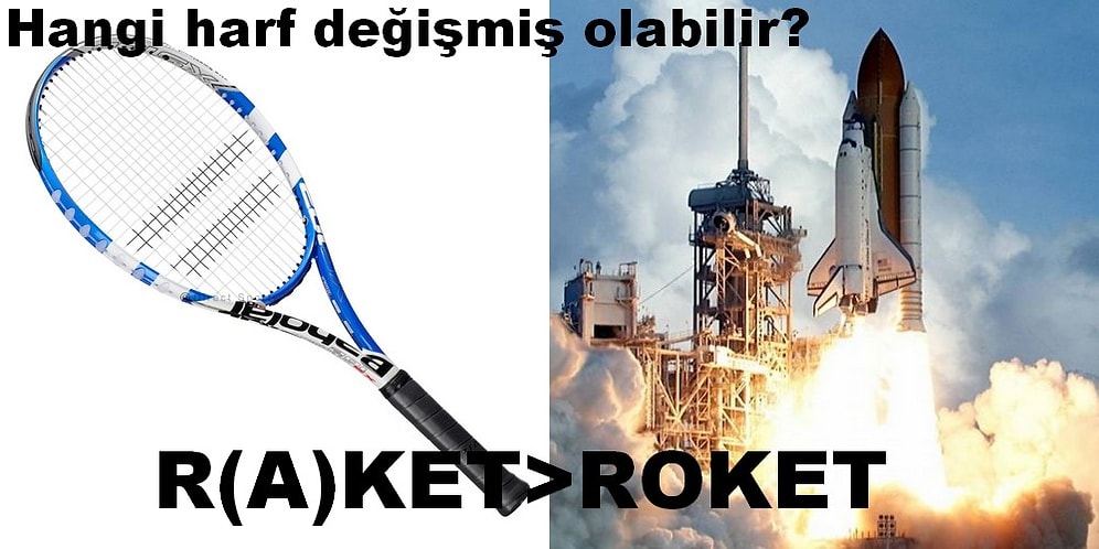 Hangi Harf Eklenmiş veya Değiştirilmiş Tahmin Edebilecek misin?