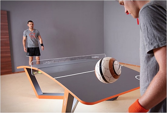 Yeni Bir Futbol Oyunu: Teqball