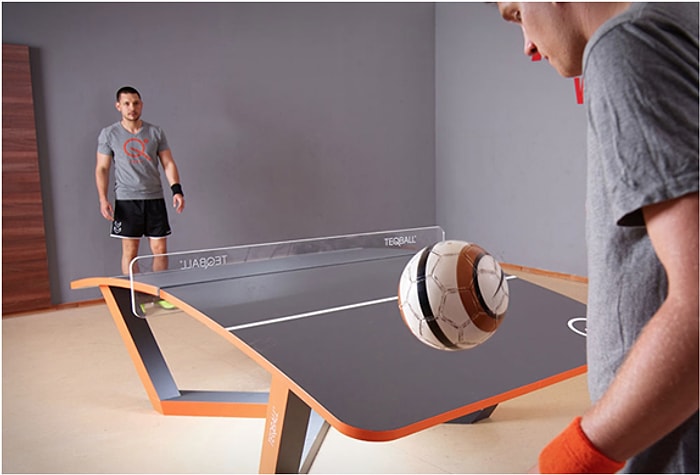 Yeni Bir Futbol Oyunu: Teqball