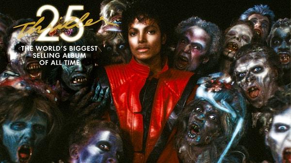 2. Müzik tarihinin gelmiş geçmiş en çok satan albümü: Thriller!