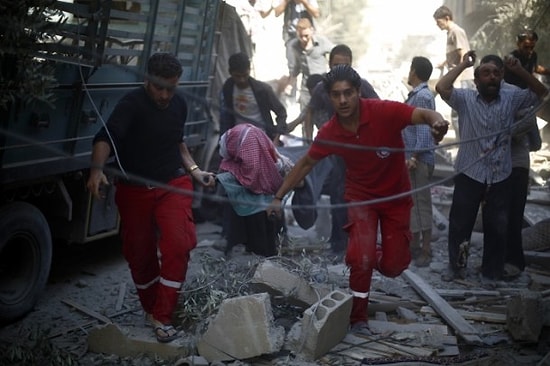 Duma'ya Vakum Bombalı Saldırı: 50 Ölü