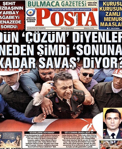 Türkiye'de Gazeteler İkiye Ayrıldı: Yarbay Mehmet Alkan'ı Görenler ve Görmeyenler