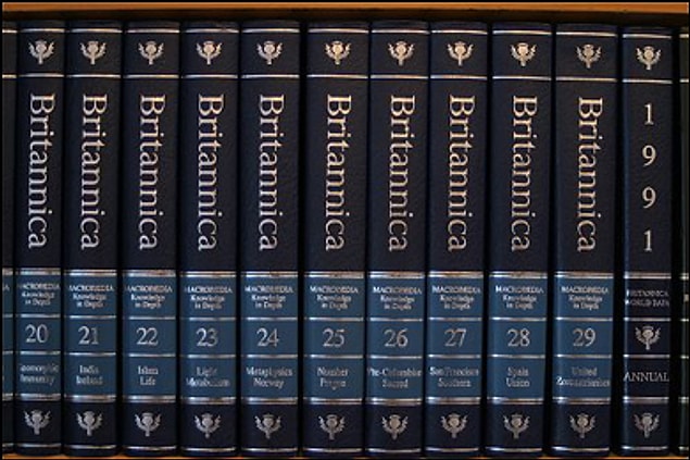5. Ve işte o meşhur, Temel Britannica'lar, Meydan Larousse'lar...