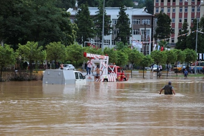 Artvin'de Sel Felaketi