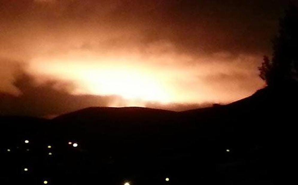 Sarıkamış'ta Boru Hattında Patlama