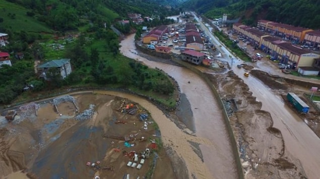 1- Coğrafi ve topografik özellikleri nedeniyle heyelan ve sel riski taşıyan Artvin için eylem planı yapılmadı.