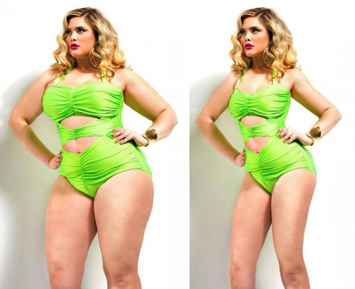 Быть толстой или худой. Полные стройные женщины. Модели с лишним весом. Полная и худая девушка.