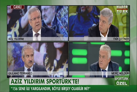 Aziz Yıldırım ve Terraneo'dan Önemli Açıklamalar