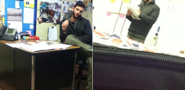 8. "Вставайте, когда задаете вопрос учителю!"