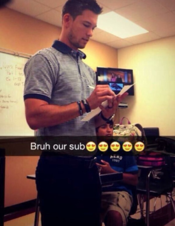 12. ''Запишу тех, кто болтает на уроке".