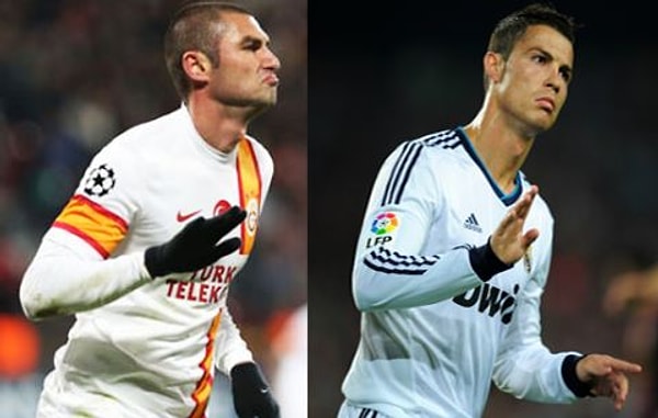 16. Cristiano Ronaldo&Burak Yılmaz