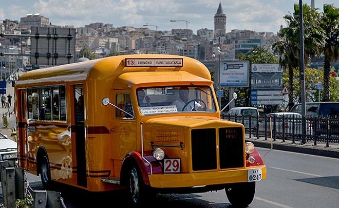 İETT'den İstanbul'a Bir Nostaljik Otobüs Daha