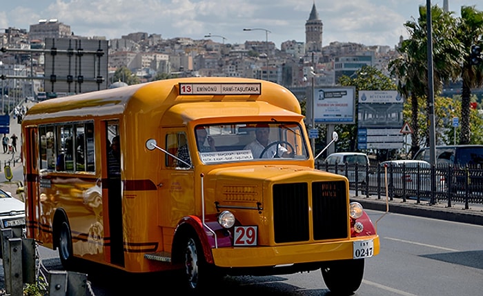 İETT'den İstanbul'a Bir Nostaljik Otobüs Daha