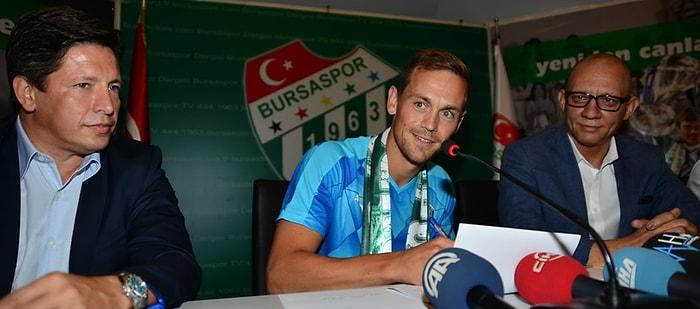Bursaspor, Tom De Sutter ile 3 Yıllık Sözleşme İmzaladı