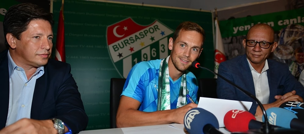 Bursaspor, Tom De Sutter ile 3 Yıllık Sözleşme İmzaladı