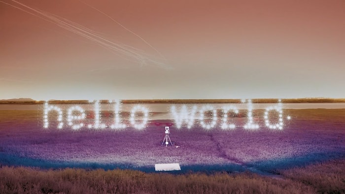 Drone Navigasyon Sistemi ile Işık Boyama Sanatı Farklı Bir Boyuta Geçiyor