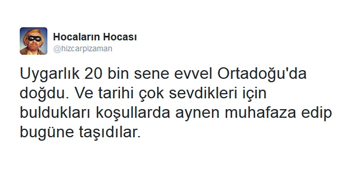 Twitter'ın Alimi Hocaların Hocası'ndan Aforizma Tadında 23 'Aneliz'