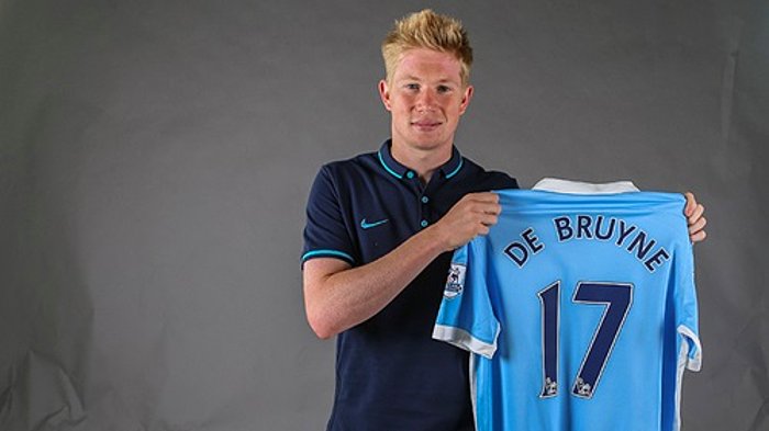 Kevin De Bruyne, Rekor Fiyata Manchester City'de